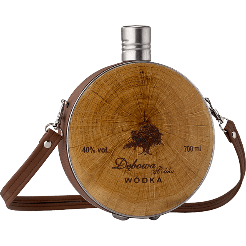 Vodka Debowa Borraccia cl. 70 - Confezione Regalo