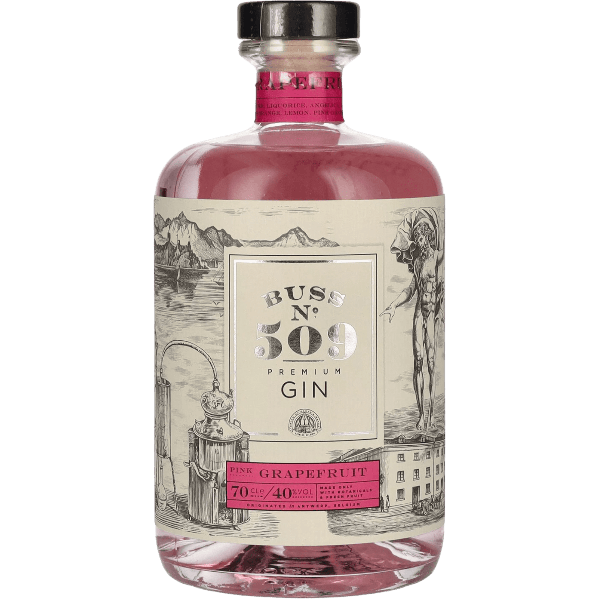 Gin Buss N509 Pink Grapefruit cl. 70