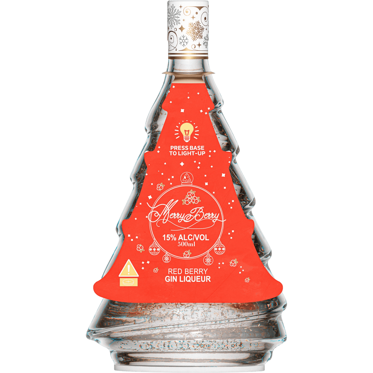 Gin Christmas Tree Red Berry Liqueur cl. 50