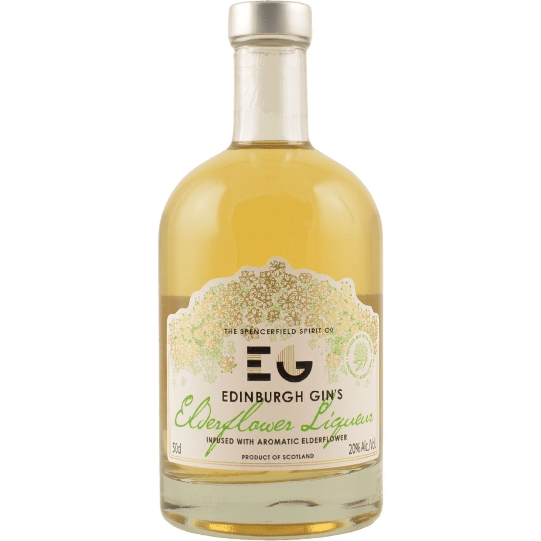 Gin Edinburgh Elderflower Liqueur cl. 50