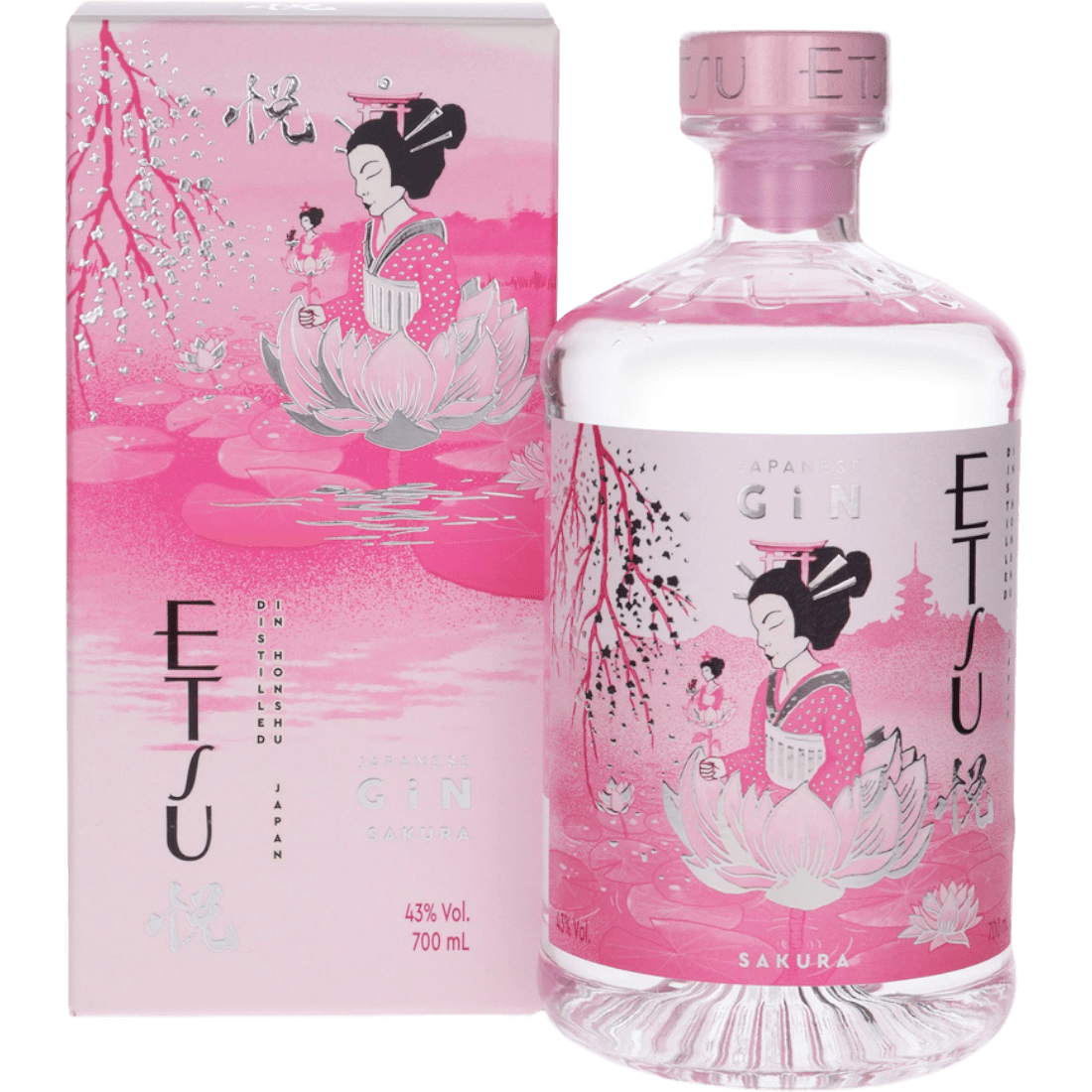 Gin Etsu Japanese Double Orange cl. 70 - Confezione Regalo