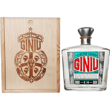 Gin Giniu Sardo In Wooden Box cl. 70