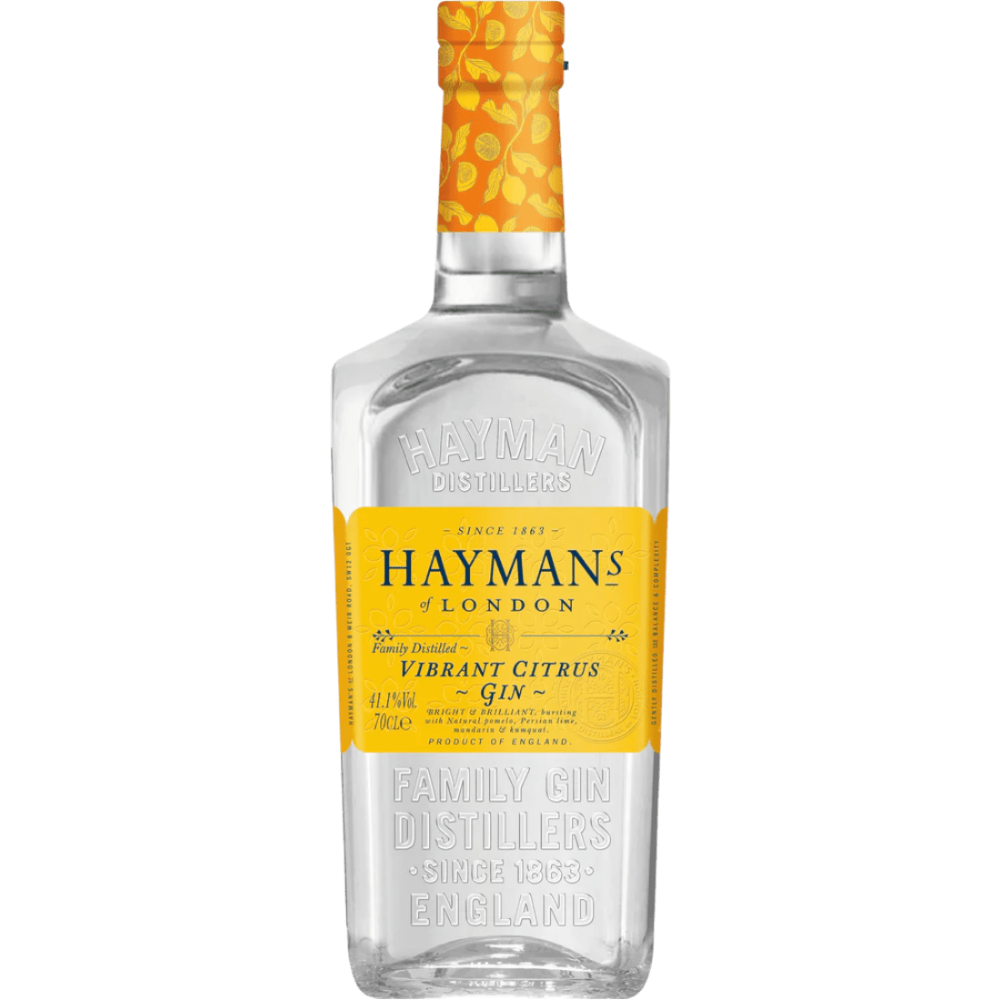 Gin Hayman's Vibrant Citrus cl.70