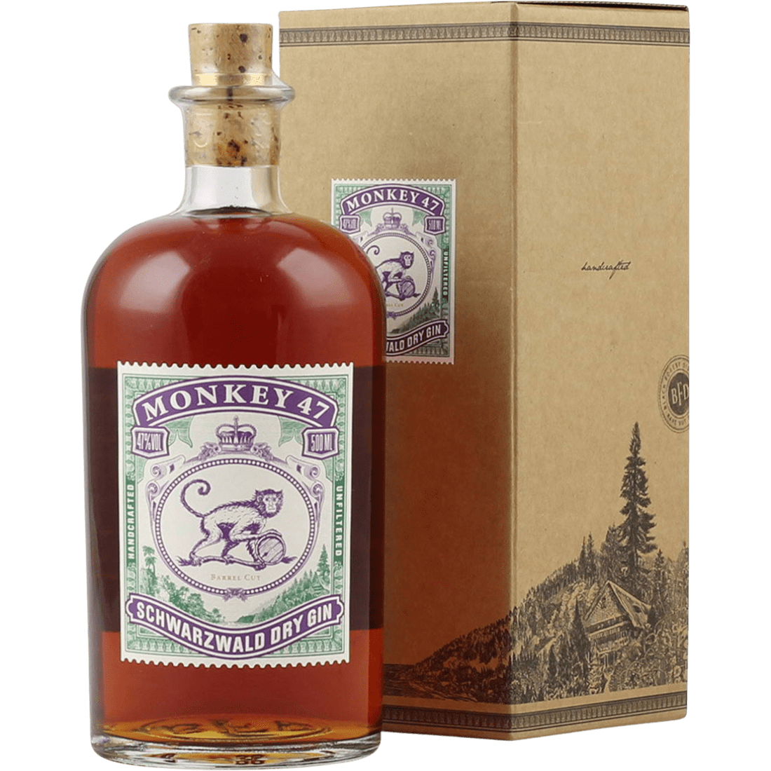 Gin Monkey Barrel Cut cl.50 - Confezione Regalo