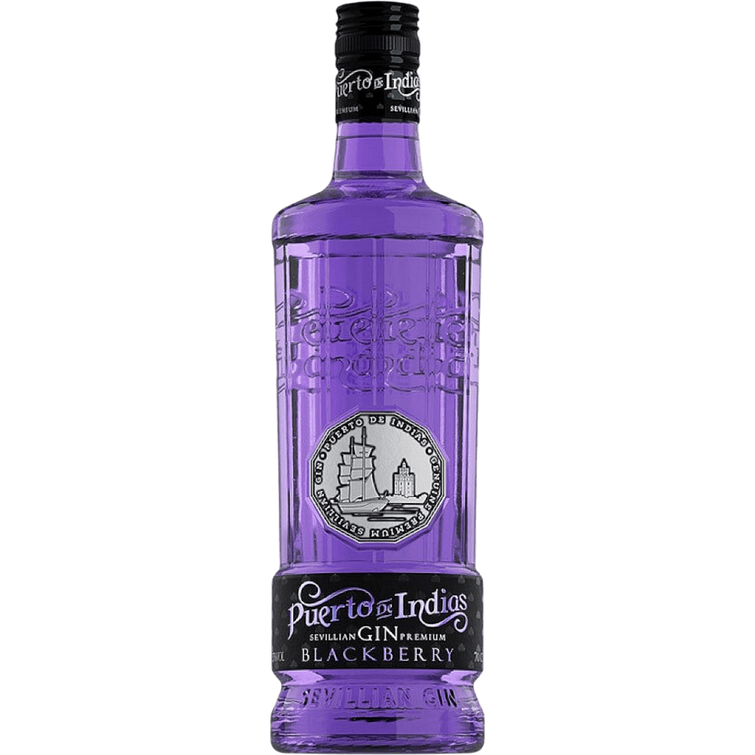 Gin Puerto De Indias Blackberry Lt. 1