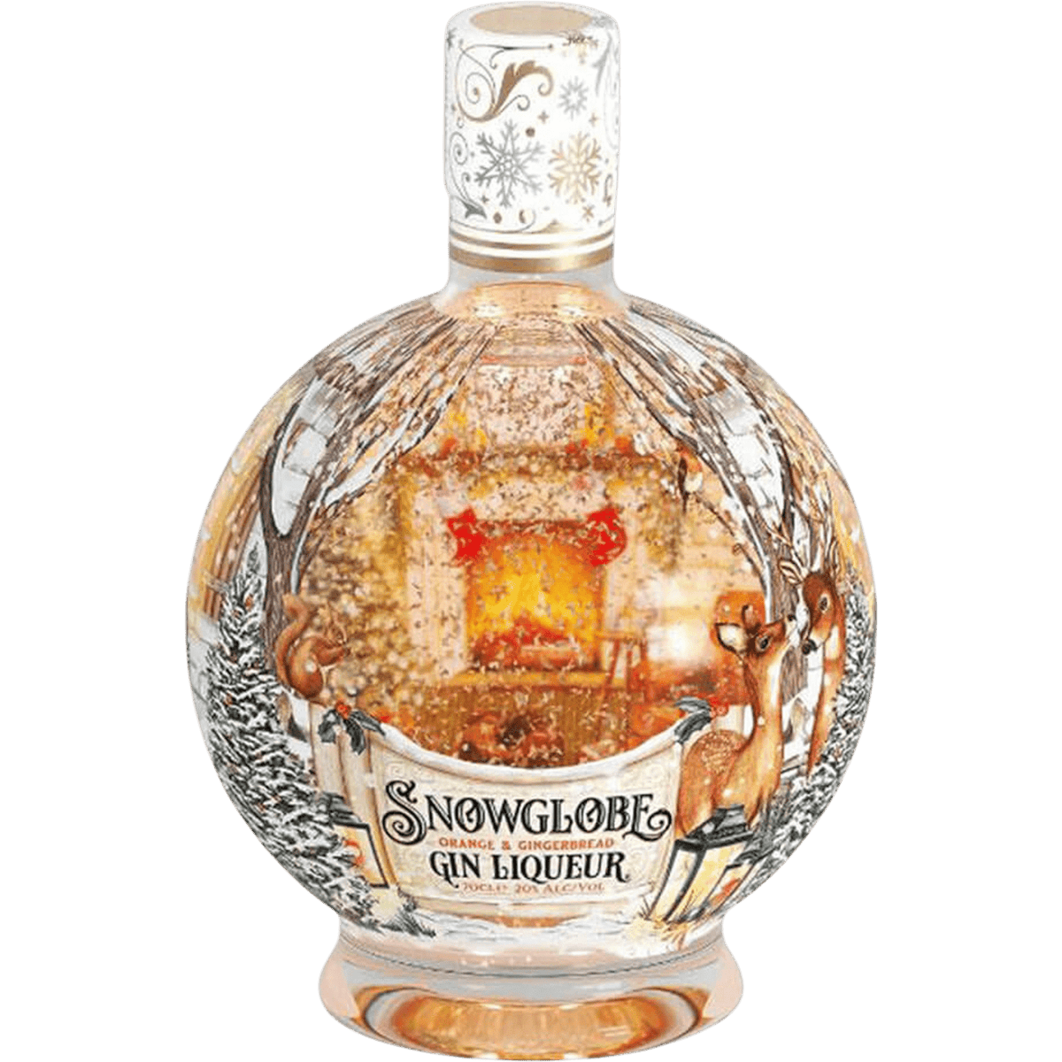 Gin Snowglobe Orange & Gingerbread Astucciato cl.70