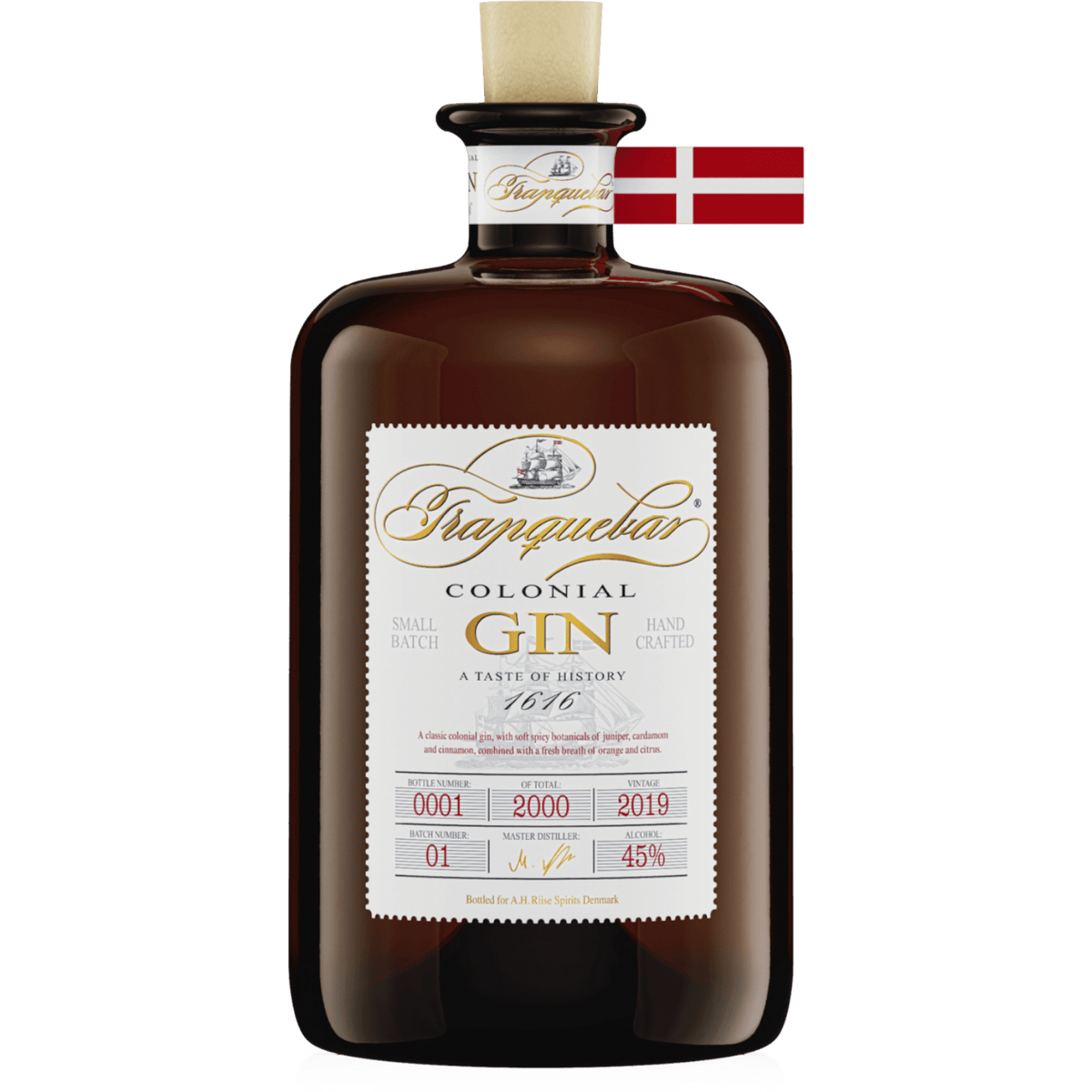 Gin Tranquebar Colonial cl.70