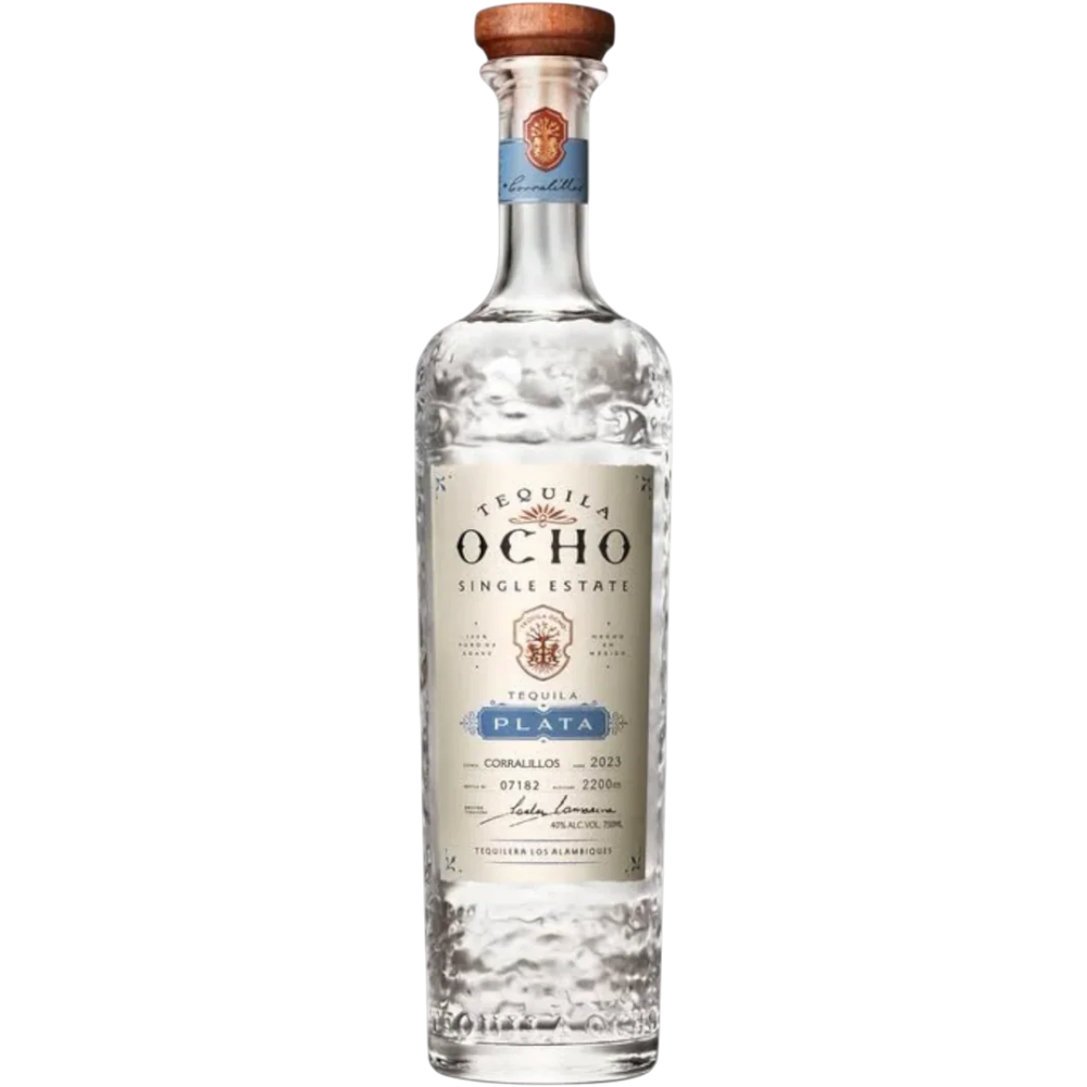 Tequila Ocho Plata cl.50