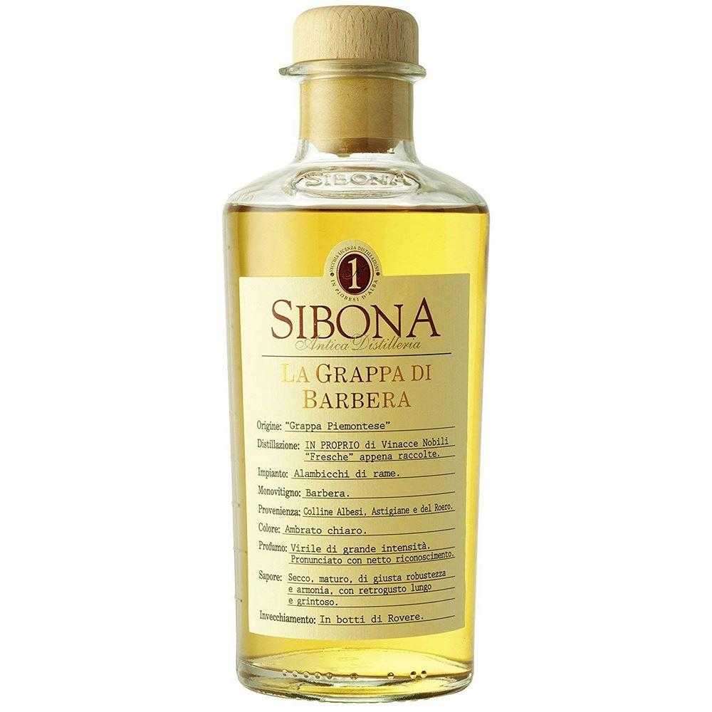 Grappa Sibona Barbera cl.50