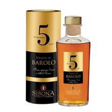 Grappa Sibona Barolo 5 Anni cl.50