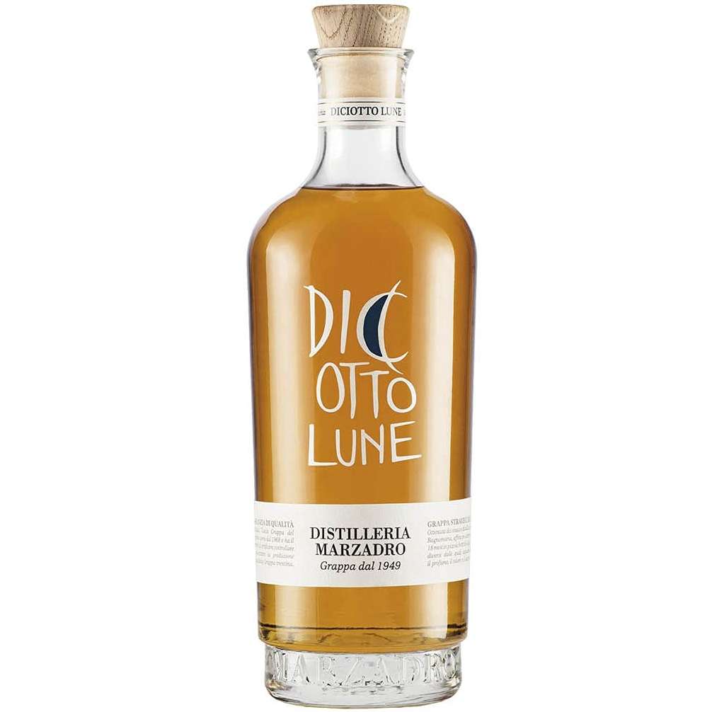 Grappa Marzadro le 18 Lune Stravecchia cl.70