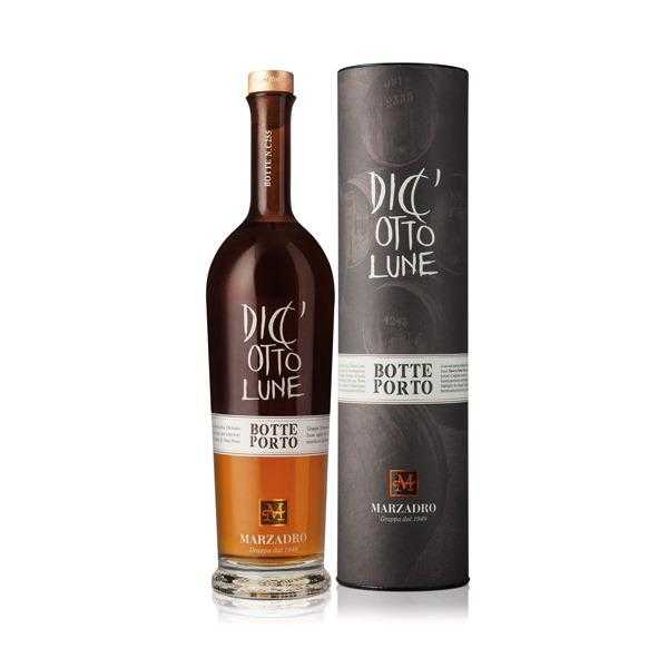 Grappa Marzadro 18Lune Botte Porto cl.70