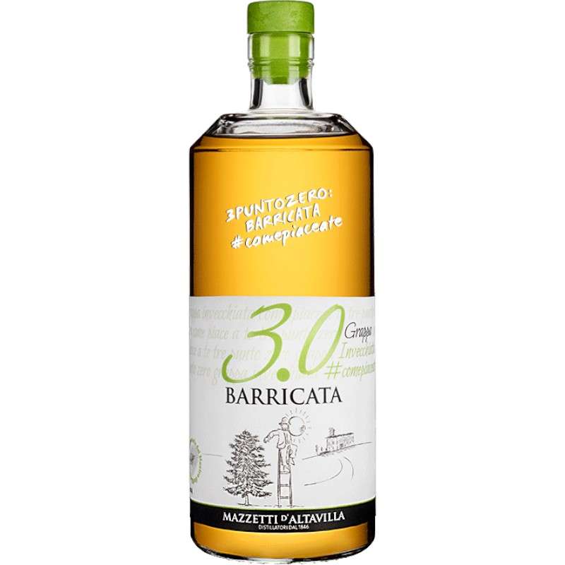 Grappa Mazzetti d'Altavilla 3.0 Barricata cl.70