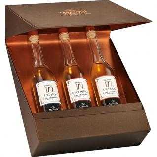 Grappa Mazzetti Cofanetto 3 Miniature cl.70