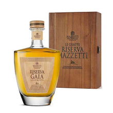 Grappa Mazzetti Riserva Gaia Moscato e Cortese - Cassa Legno cl.70