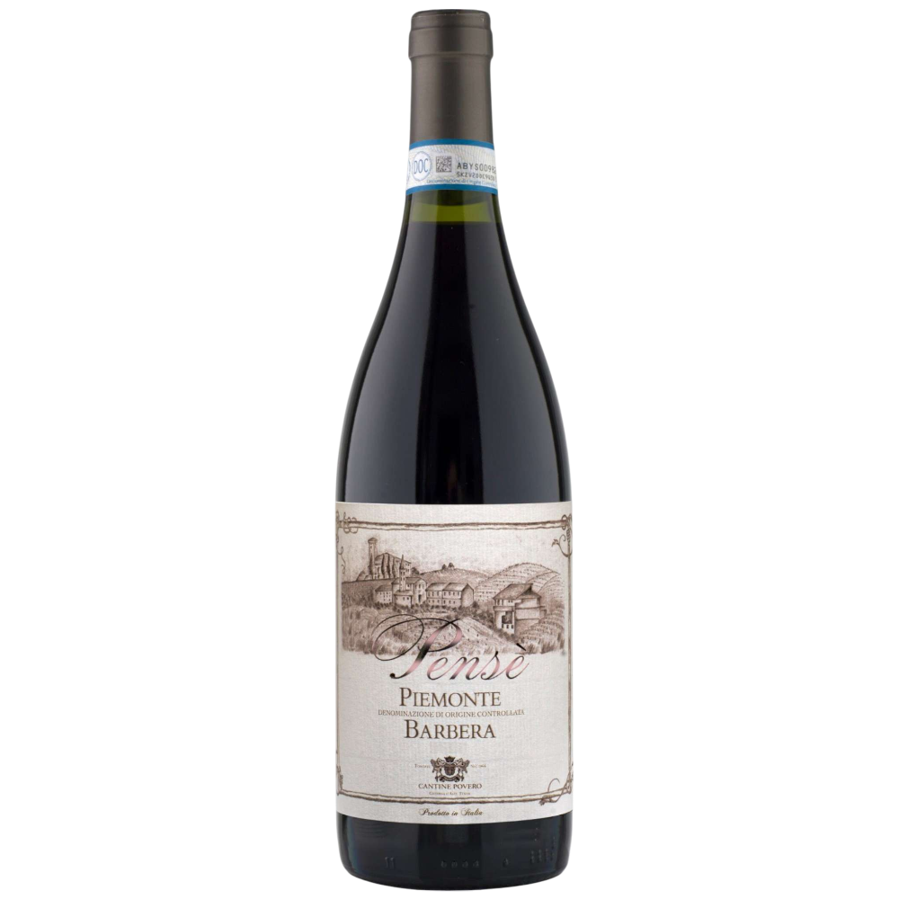 Cantine Povero Pensè Barbera Piemonte Doc Docg 2021