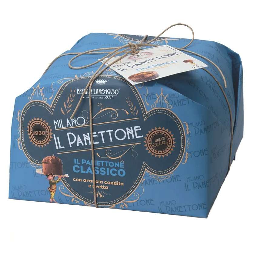 BreraMilano Panettone Classico Incarto a Mano 1kg