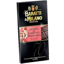 Baratti & Milano - Tavoletta Cioccolato Fondente Con Lampone e Mandorla