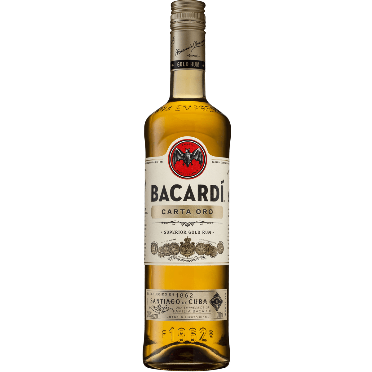 Rum Bacardi Carta Oro 100CL