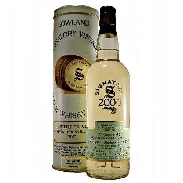 Whisky Bladnoch 1987 Signatory Millennium Edition cl.70